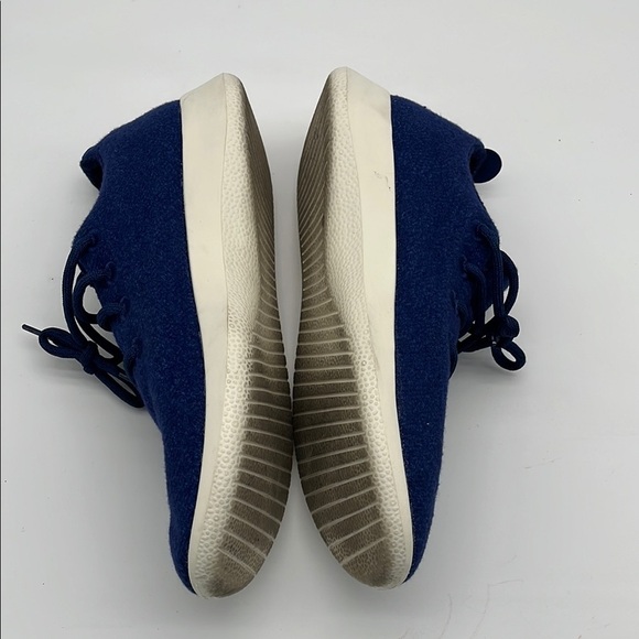 Allbirds Tree Runners Blue Wool Men's Blue Casual Lace Up Shoes Size 12 BLEMISH - Picture 3 of 7